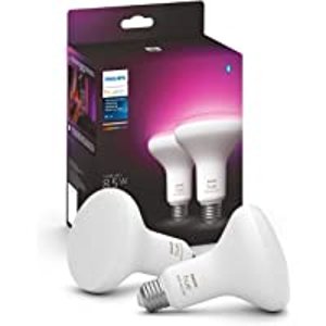 Philips Hue White & Color Ambiance BR30 LED Smart Bulbs