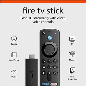 Fire TV Stick 3rd Gen Streaming Device | Alexa Voice Remote | Amazon