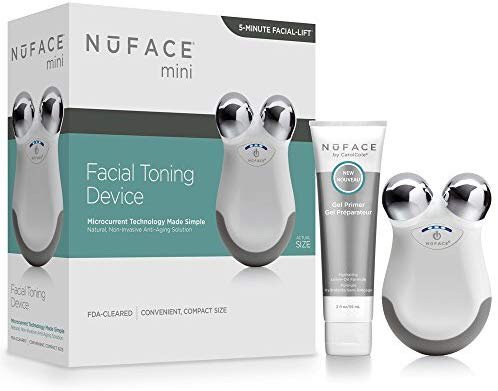 mini Facial Toning Set | Wrinkle Reducer, Microcurrent Technology | FDA Cleared At Home System @ Amazon