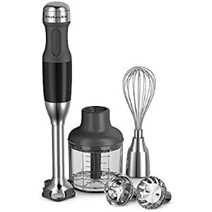 $61.01 KitchenAid KHB2561OB 5-Speed Hand Blender - Onyx Black 手持搅拌器