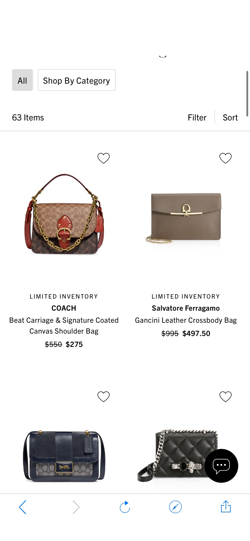 Sale Women's Designer Handbags | Saks Fifth Avenue美包低至五折