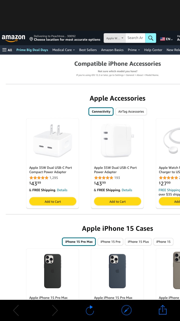 Amazon.com：Apple Watch和iPhone配件