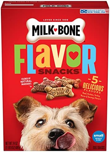 Amazon.com : Milk-Bone Flavor Snacks Dog Treats, Small Biscuits, 24 Ounce : Pet Treat Biscuits : Pet Supplies