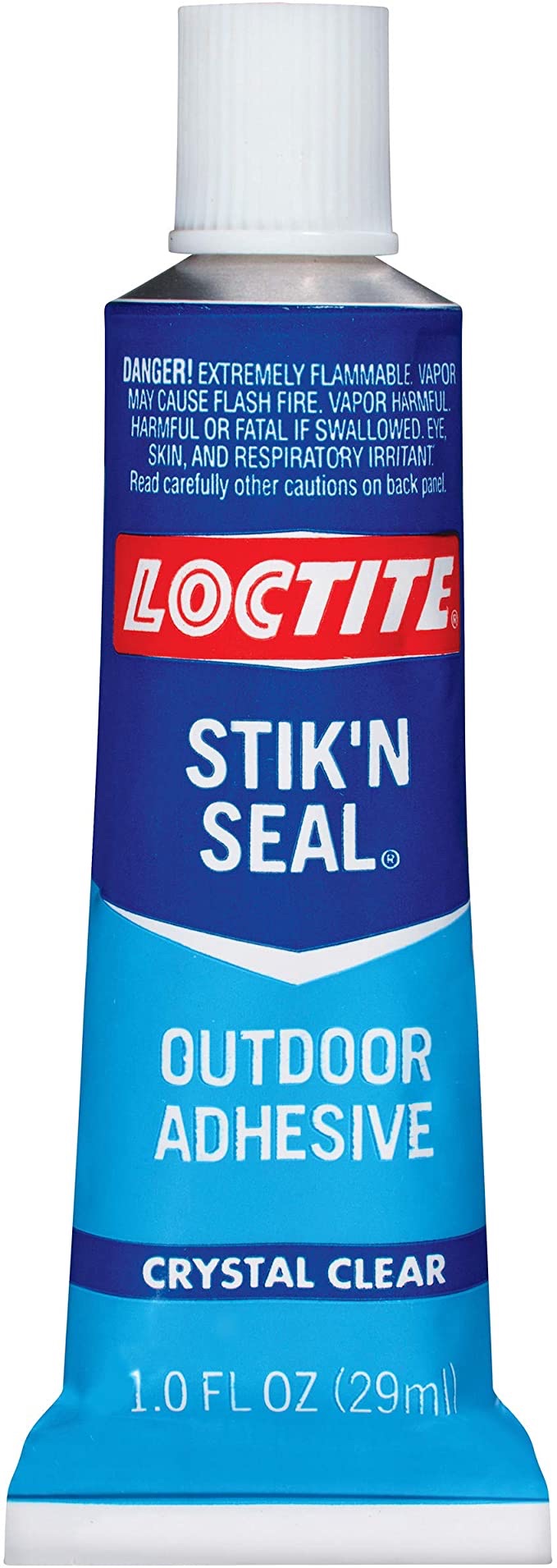 Amazon.com: Loctite 1 盎司管 Stik 'n Seal 户外粘合剂，透明，0.556 CDM