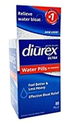 Amazon.com: Diurex Ultra Re-Energizing Water Pills - Relieve Water Bloat - Feel Better &amp; Less Heavy - 80 Count : Health &amp; Household
