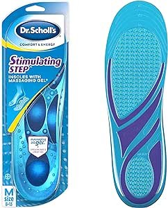 Dr. Scholl’s Comfort and Energy Stimulating Step Insoles for Men, 1 Pair, Size 8-13