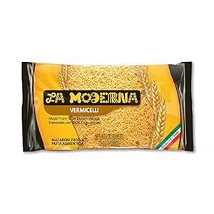 La Moderna Vermicelli Pasta, Noodles, Durum Wheat, Protein, Fiber, Vitamins, 7 Oz