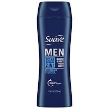 Suave Men 2合1 洗发水和护发素 质地轻盈、顺滑秀发