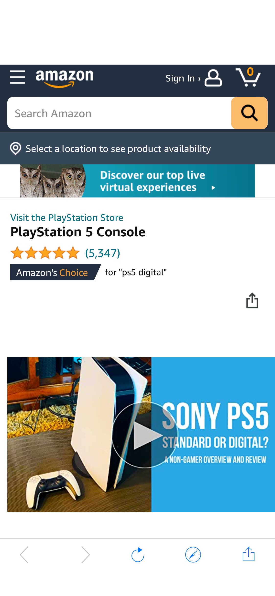Amazon.com: PlayStation 5 Console : Video Games