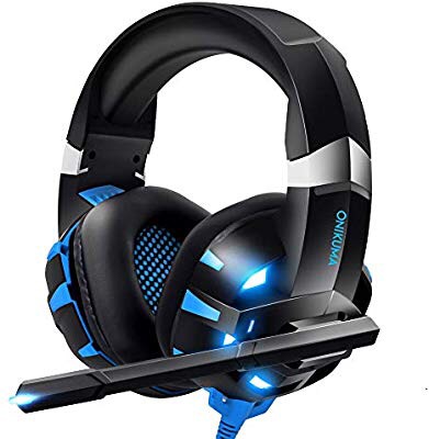 Amazon.com: 游戏耳机 5206 4.5星好评
RUNMUS Gaming Headset Xbox One Headset with 7.1 Surround Sound Stereo, PS4 Headset with Noise Canceling Mic