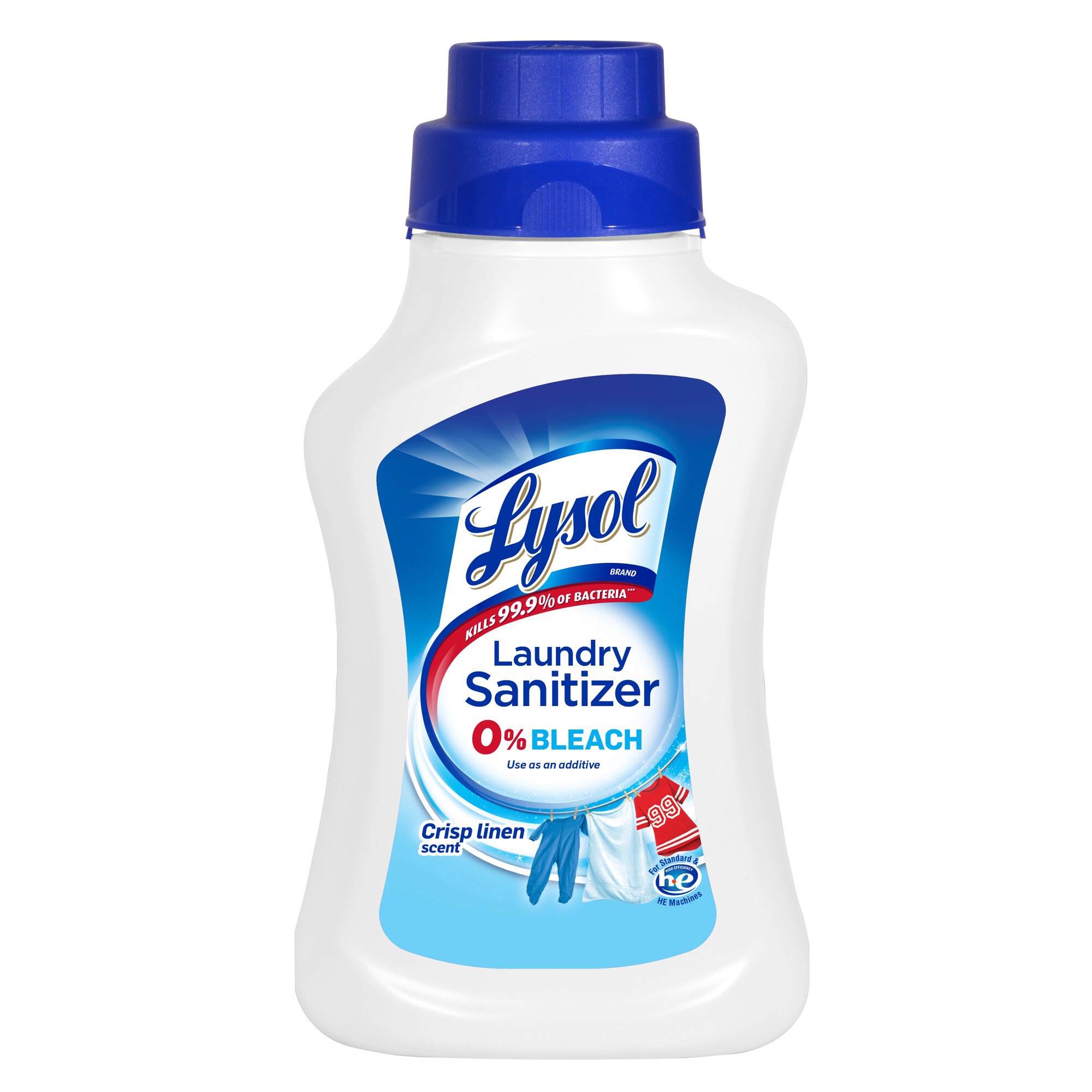 Lysol Laundry Sanitizer, Crisp Linen, 41 Oz, Eliminates Odors and Kills Bacteria - Walmart.com - Walmart.com消毒剂