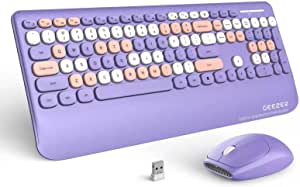 GEEZER 无线键盘鼠标套装 106 Keys Full-Size Keyboard