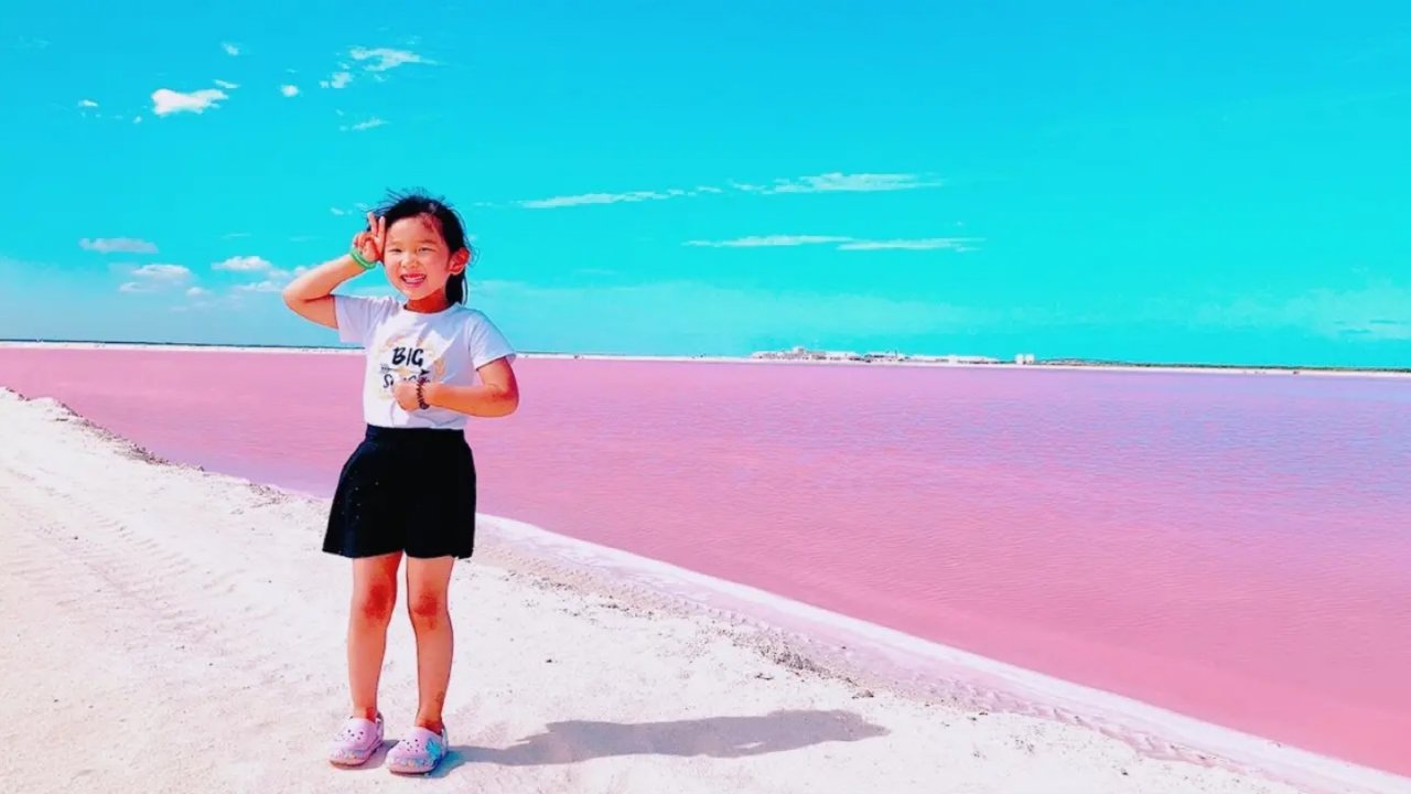 墨西哥粉红湖