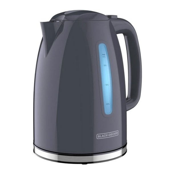 Rapid Boil 7 Cup Electric Kettle Gray