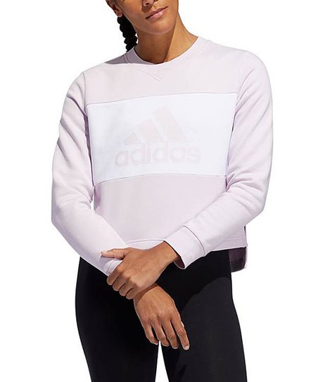 adidas Aeropink Color Block PG Crewneck Sweatshirt - Women | Best Price and Reviews | Zulily卫衣