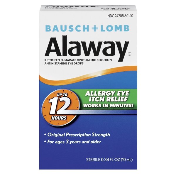 Bausch + Lomb Alaway Eye Itch Relief Antihistamine Eye Drops | Walgreens