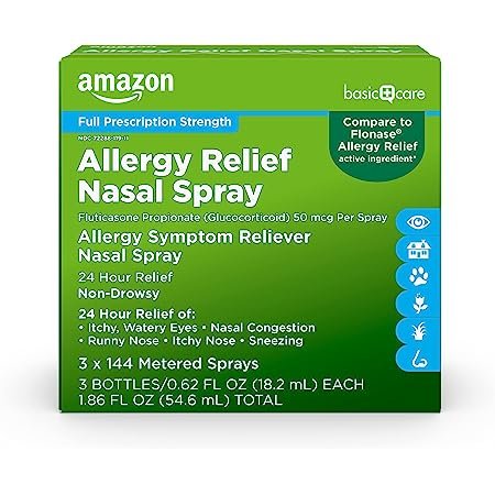 Care 24-Hour Allergy Relief Nasal Spray 3-pack