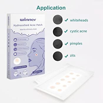 Amazon.com: Winner Pimple Acne Patch 100 Patches - 痘痘贴