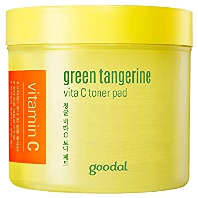 Amazon.com Lightening Deal: Goodal Green Tangerine Vitamin C Toner Pads 维C五合一