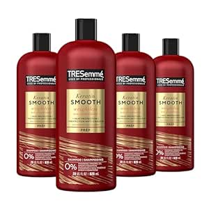 Amazon.com : TRESemmé Shampoo Keratin Smooth 4 Count For Dry Hair Sleek Look For Up To 72 Hours 28 Oz : Beauty &amp; Personal Care