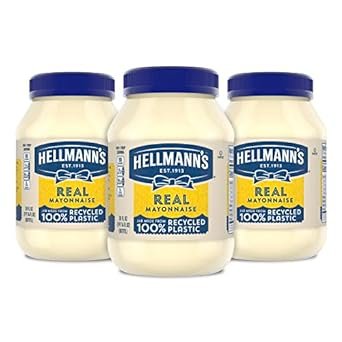 Mayonnaise Real Mayo For A Creamy Condiment For Sandwiches And Simple Meals Gluten Free 30 Fl Oz (Pack of 3)