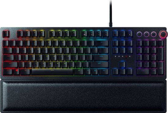 Huntsman Elite Wired Gaming Razer Linear Optical Switch Keyboard with RGB Back Lighting