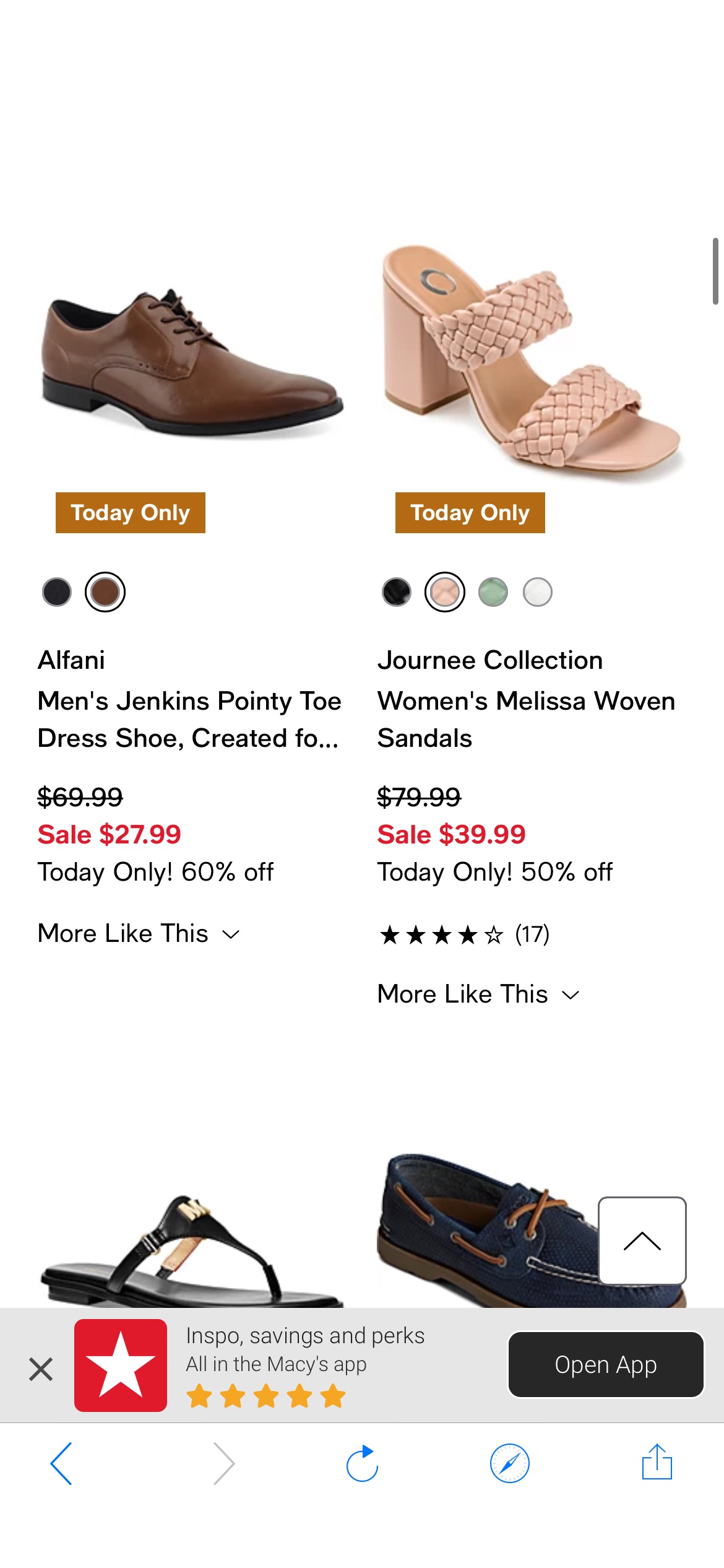 Sale - Today Only! Flash Sale - Macy's 梅西百货：鞋子限时促销，仅限在线：50-65%的折扣今晚结束！立即购物