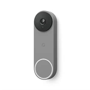 Nest Doorbell 2代 电源线版 智能门铃 灰色