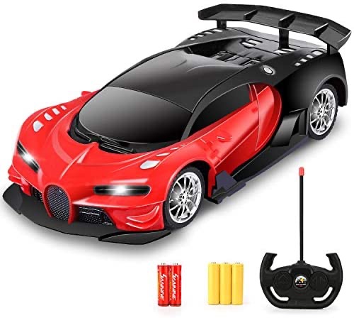 儿童时尚遥控跑车玩具促销Remote Control Car - 1/16 Scale Electric Remote Toy Racing, with Led Lights High Speed RC Toy Car