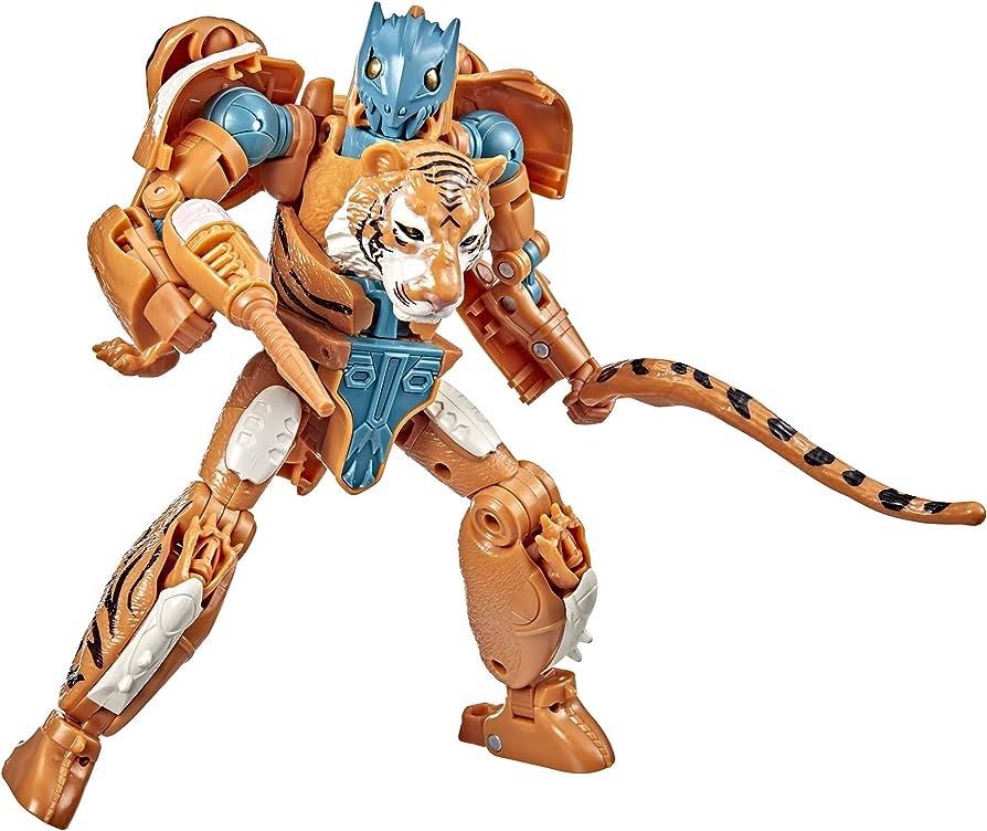 Amazon.com: Transformers Generations War for Cybertron Golden Disk Collection Chapter 3, Mutant Tigatron, Ages 8 and Up, 7-inch (Amazon Exclusive) : Toys & Games