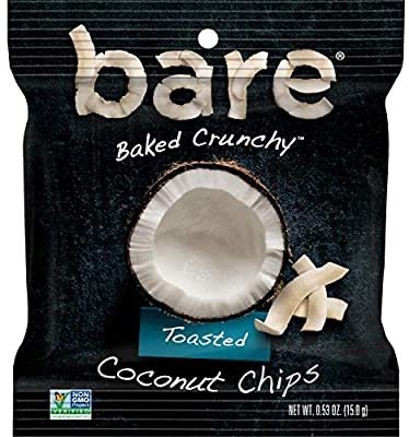 bare Baked Crunchy Coconut Fruit Snack Pack 0.53oz (16 Count)