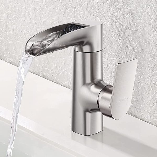 WaterSong Bathroom Basin Faucet Single Handle One Hole