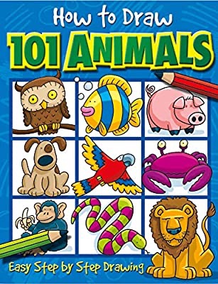 How to Draw 101 Animals: Green, Dan, Imagine That: 9781842297407书籍