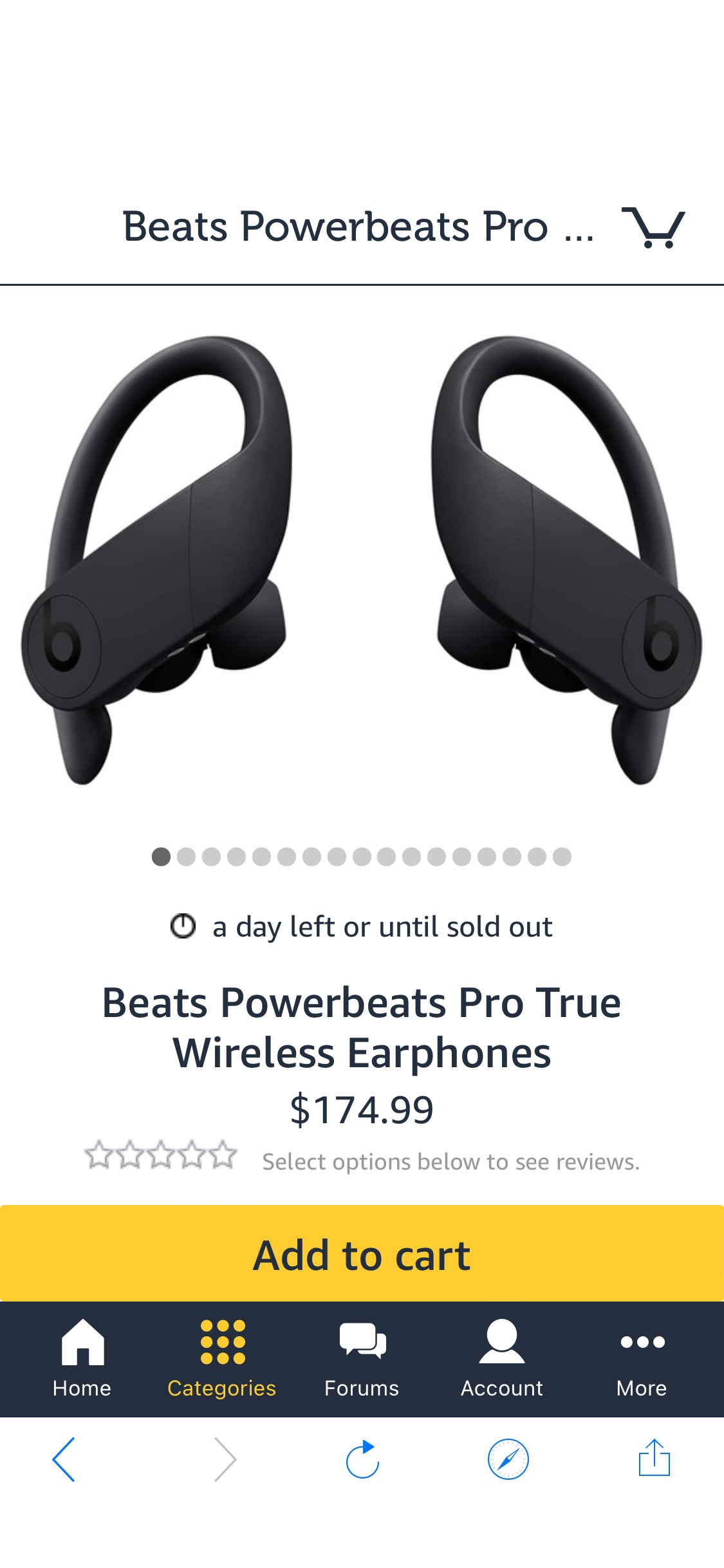 Beats Powerbeats Pro True Wireless Earphones促销