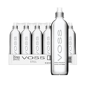 Amazon.com : VOSS Premium Still Bottled Water  额外8折- 500ml (Pack of 24) 