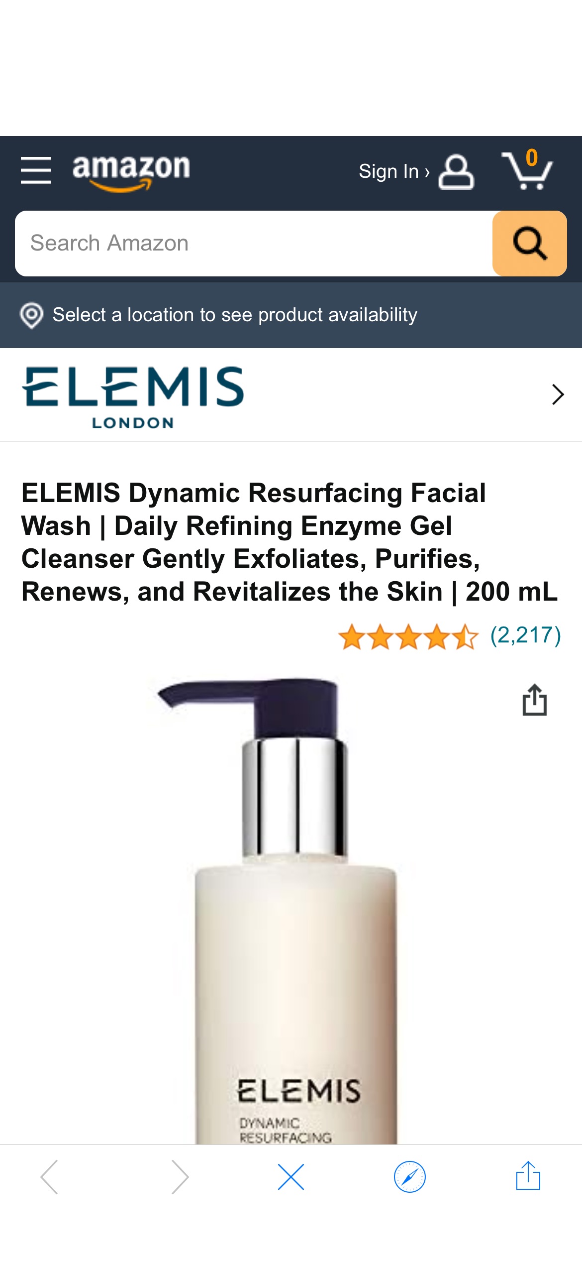 ELEMIS Dynamic Resurfacing 面部洁面
