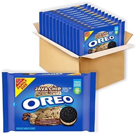 Amazon.com: OREO Mint Creme Chocolate Sandwich Cookies, Party Size, 8 - 26.7 oz Packs : Books