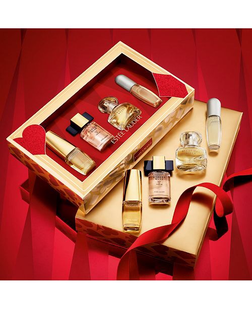 Estée Lauder 限量版香水套盒Limited Edition 4-Pc. Fragrance Treasures Gift Set & Reviews - Beauty Gift Sets - Beauty - Macy's