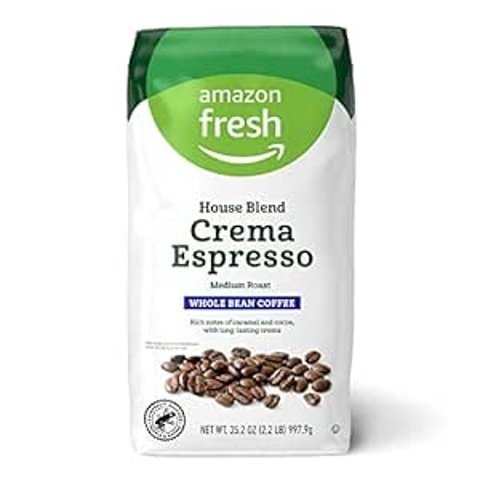 $7.92Amazon Fresh House Blend 混合咖啡 2.2lb 中度烘焙