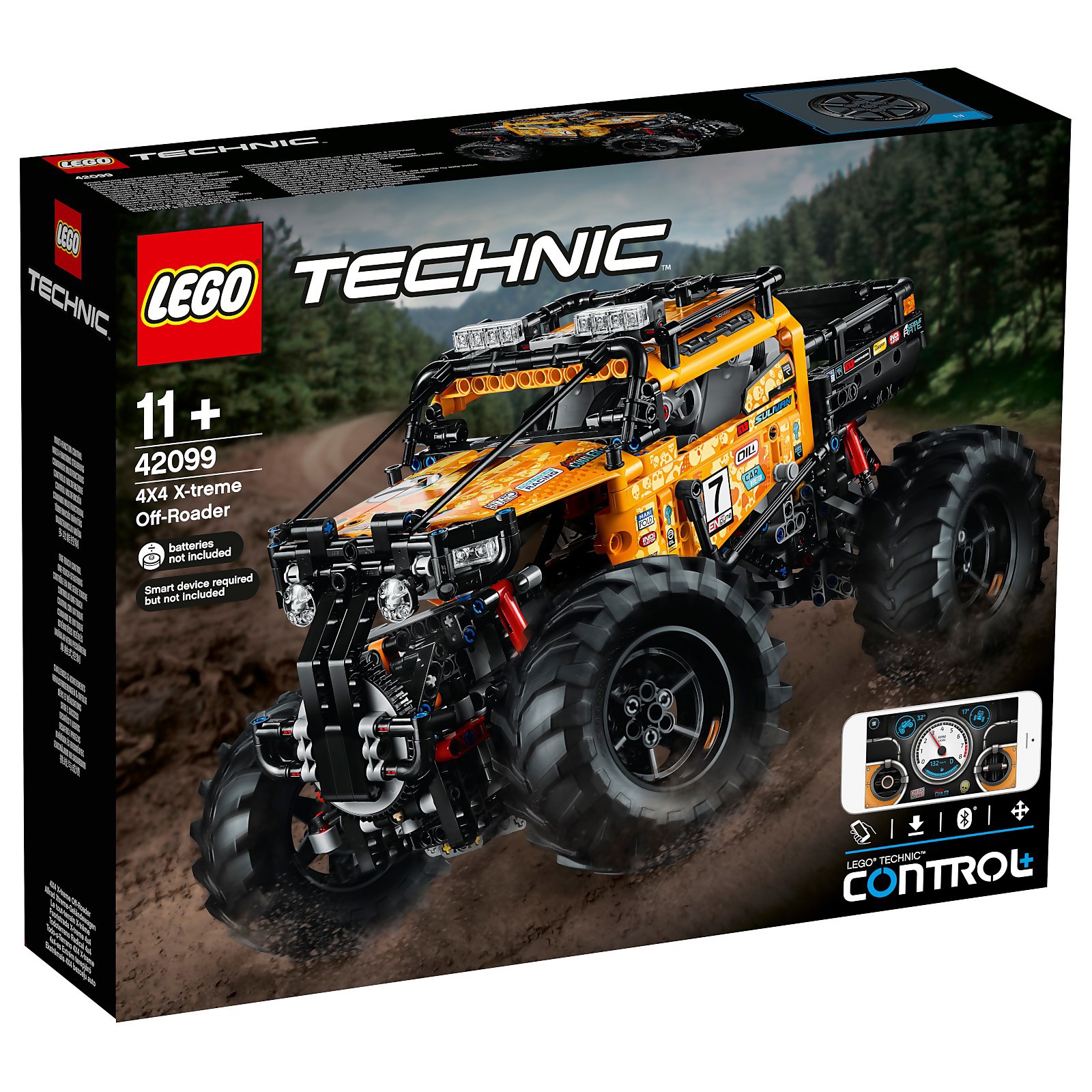 乐高新版越野车LEGO Technic: 4x4 Crawler (42099) Toys | Zavvi US