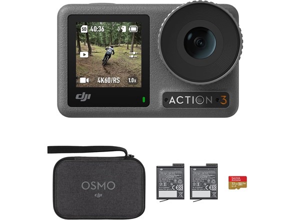 (NEW) DJI Osmo Action 3 4K Action Camera Creator Combo
