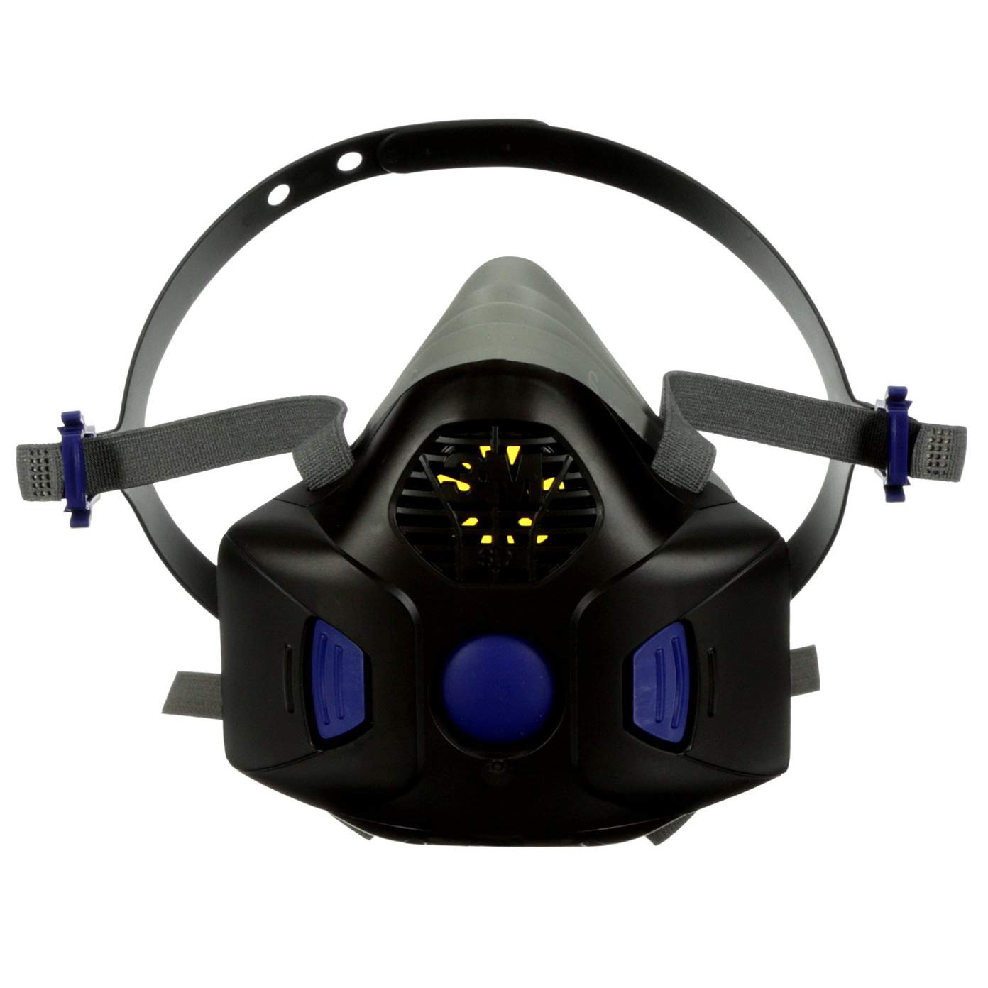 Secure Click 3M Respirator, Half Face Reusable Respirator with Speaking Diaphragm and Push Button Seal Check, HF-802SD, Sweeping, Sanding, Grinding, Sawing, Dust, Medium: Amazon.com: Tools & Home Improvement