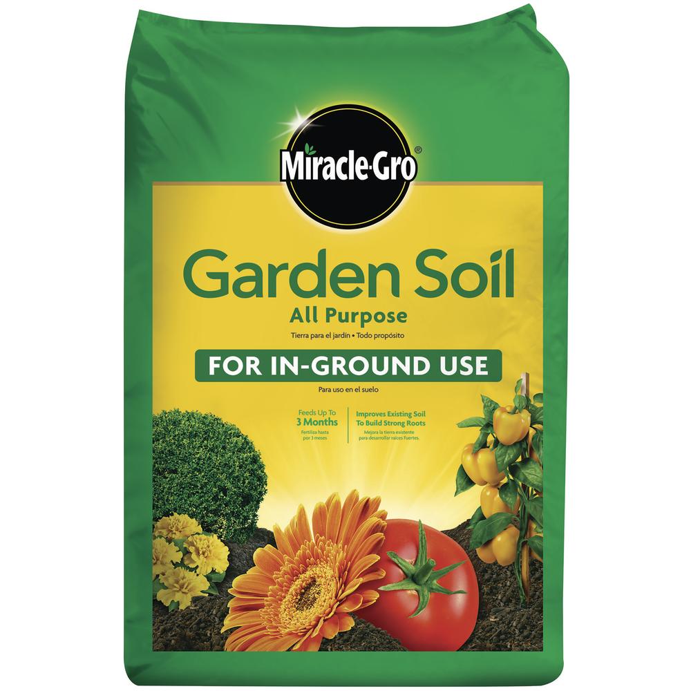 Miracle-Gro® All-Purpose Garden Soil for In-Ground Use - 1 cu. ft. at Menards®