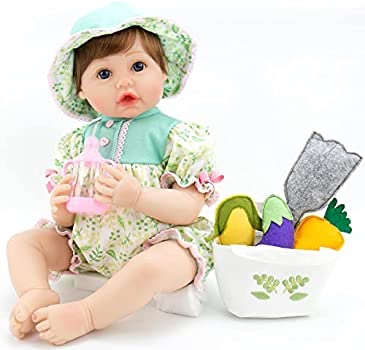 Amazon.com: Milidool Reborn Baby Dolls, Real Life Baby Dolls, 22 inch Realistic Pouty Face Girl : Toys & Games