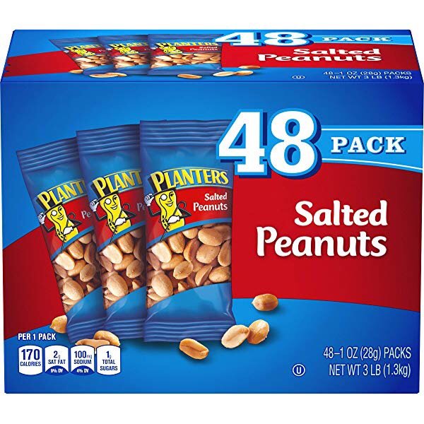 Planters Salted Peanuts 1oz 48 count