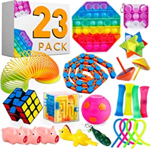 23 Pack Sensory Fidget Toys Set, 玩具