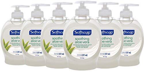 Liquid Hand Soap, Aloe (Pack of 6)
