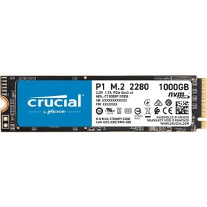 Crucial 1TB P1 NVMe M.2 2280 QLC 固态硬盘