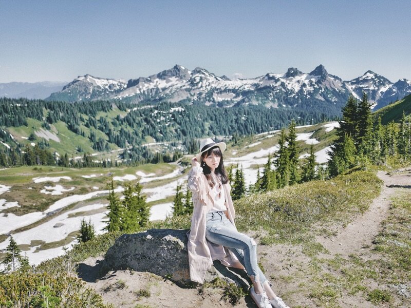 西雅图 |如何穿短裤玩雪山！雷尼尔国家公园完全攻略！🏔️