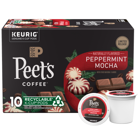 Peet's 薄荷摩卡口味胶囊咖啡